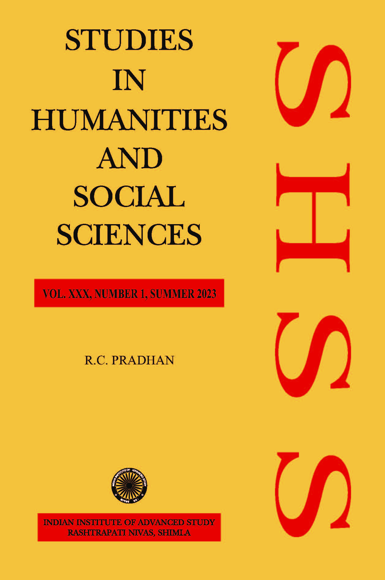 					View Vol. 30 No. 1 (2023): Studies in Humanities and Social Sciences
				
